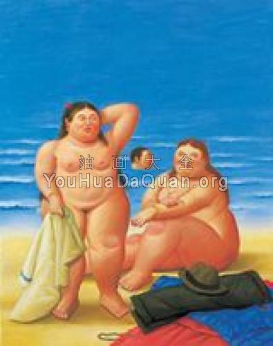 Bathers - 费尔南多·博特罗